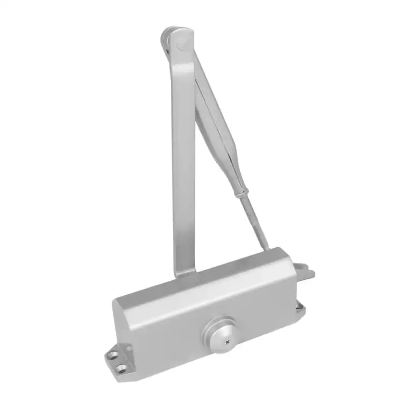 Veilige Betaling Intersteel deurdranger met schaararm DR122 grijs