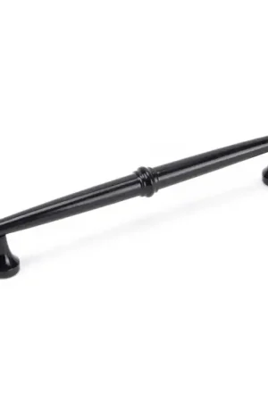 Betrouwbaar Wardlo deurgreep 191x12mm smeedijzer zwart