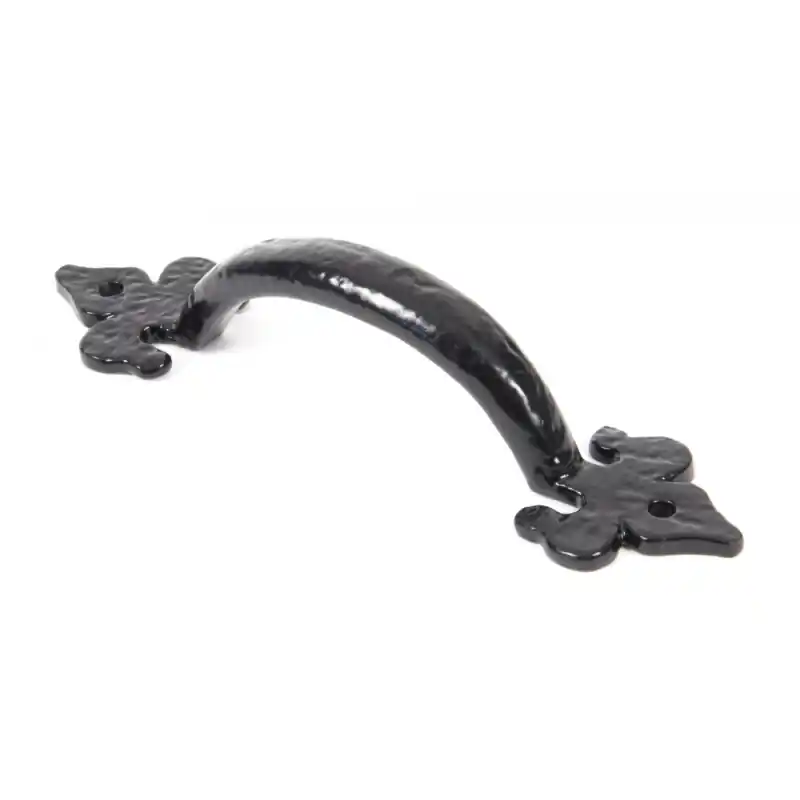 Wardlo deurgreep 153x39mm smeedijzer zwart Speciale Aanbieding