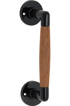 Actieprijs Mi Satori deurgreep Ton 149mm mat zwart teak