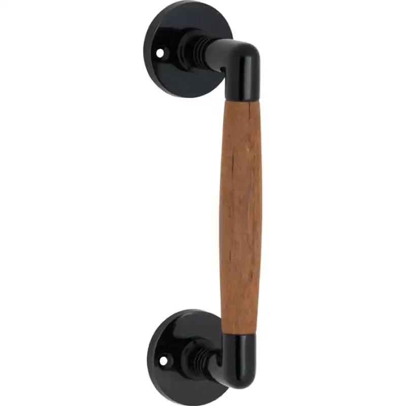 Actieprijs Mi Satori deurgreep Ton 149mm mat zwart teak