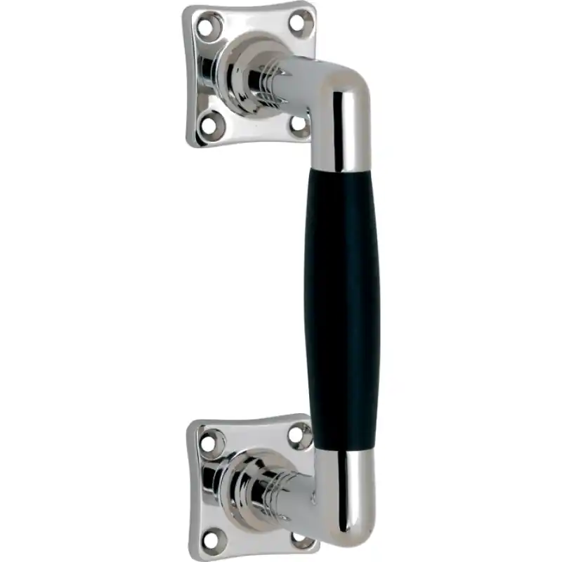 Gereduceerde Prijs Mi Satori deurgreep Ton 112mm glans nikkel ebben