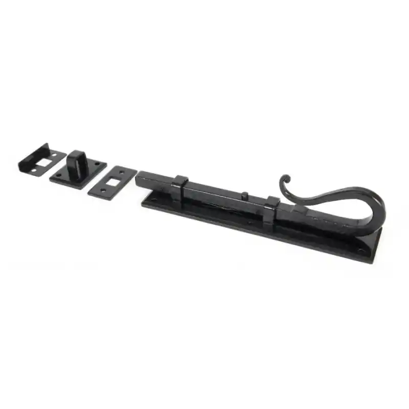 Wardlo deurschuif 205x47mm smeedijzer zwart Koop Vandaag