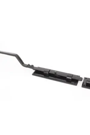 Gecertificeerd Wardlo deurschuif 394mm smeedijzer zwart