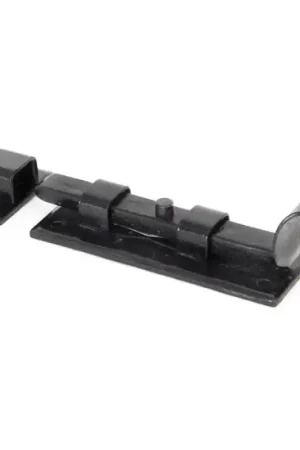 Seizoensaanbieding Wardlo deurschuif recht 91x36mm smeedijzer zwart