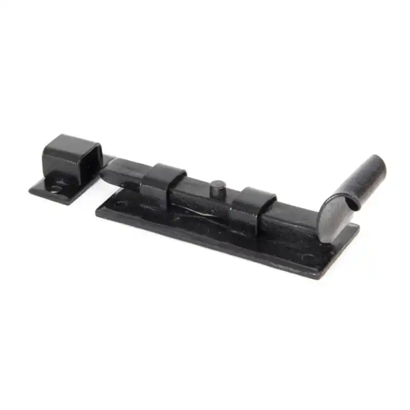 Seizoensaanbieding Wardlo deurschuif recht 91x36mm smeedijzer zwart
