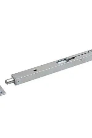 Dulimex bascule kantschuif staal, 17 mm breed, afgeschuind rond verzinkt Speciale Aanbieding