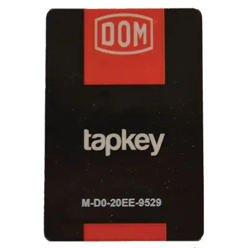 DOM Tapkey Pro NFC sticker Alleen Vandaag
