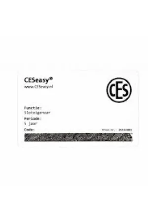 CESeasy prepaid kaart sloteigenaar 5 jaar 609120V Direct Verzonden
