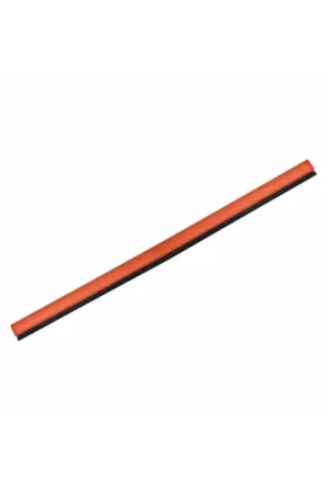Door-line tochtstrip oranje, afdichting met zwarte borstel, 950 mm Hete Deal