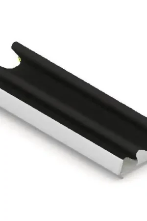 Q-Lon tochtstrip QL3073 zwart 7 meter, kaderprofiel, kophoogte 12 mm Uitverkoop