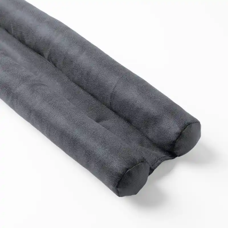 Dubbele tochtstopper Tito 80x16 cm Charcoal Gray Direct Verzonden