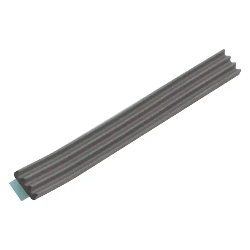Ellen tochtband K-profiel 9 x 3 mm x 7.5 m zwart Rechtstreeks Van De Fabrikant