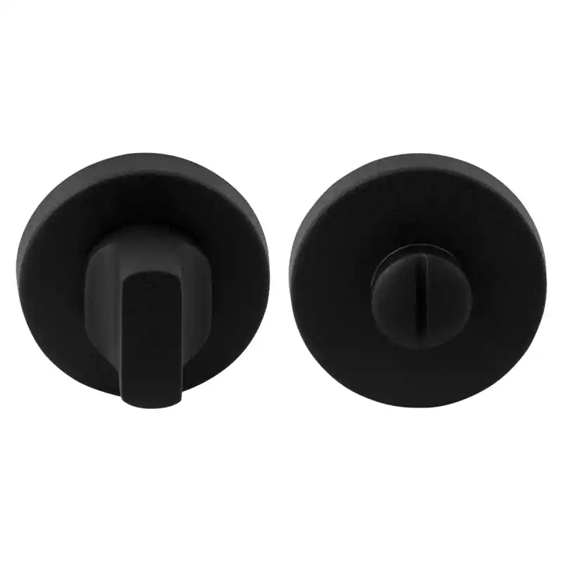 Weekendaanbieding Toiletgarnituur GPF8910.00 50x8mm stift 8mm zwart grote knop