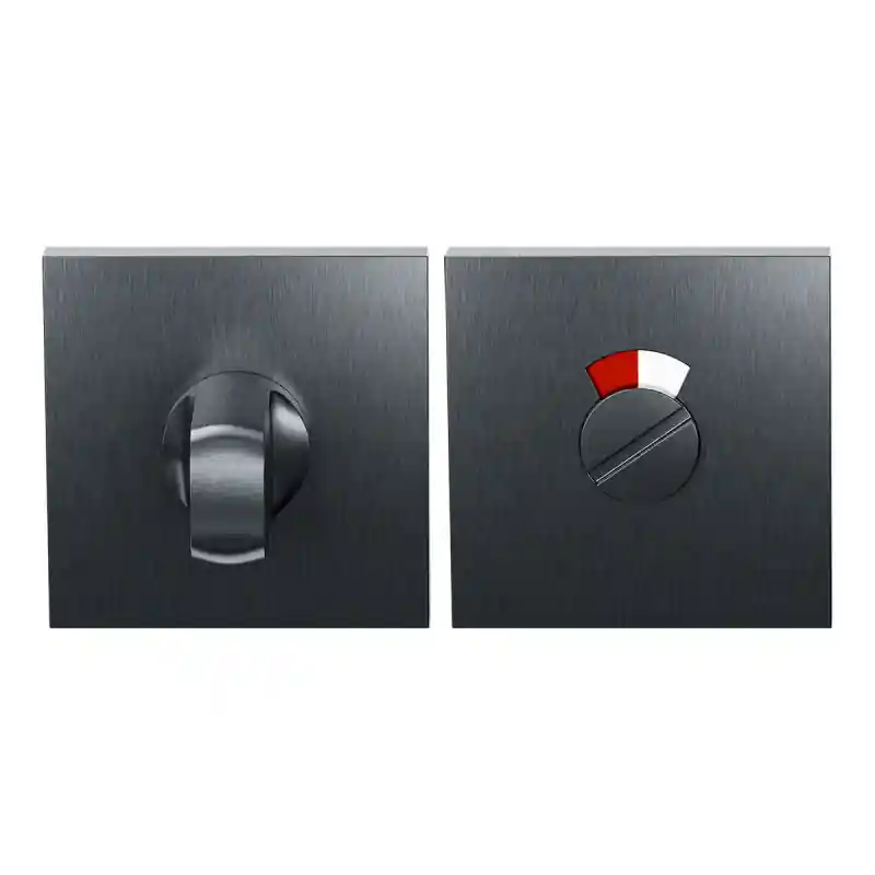 Toiletgarnituur GPF199E 53x53x6,5 mm stift 8mm PVD Antraciet Koop Vandaag