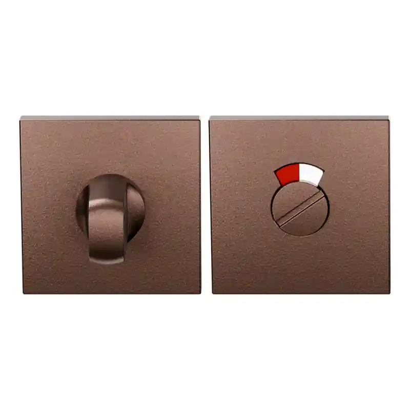 Toiletgarnituur GPF199E 53x53x6,5 mm stift 8mm Bronze blend Op = Op