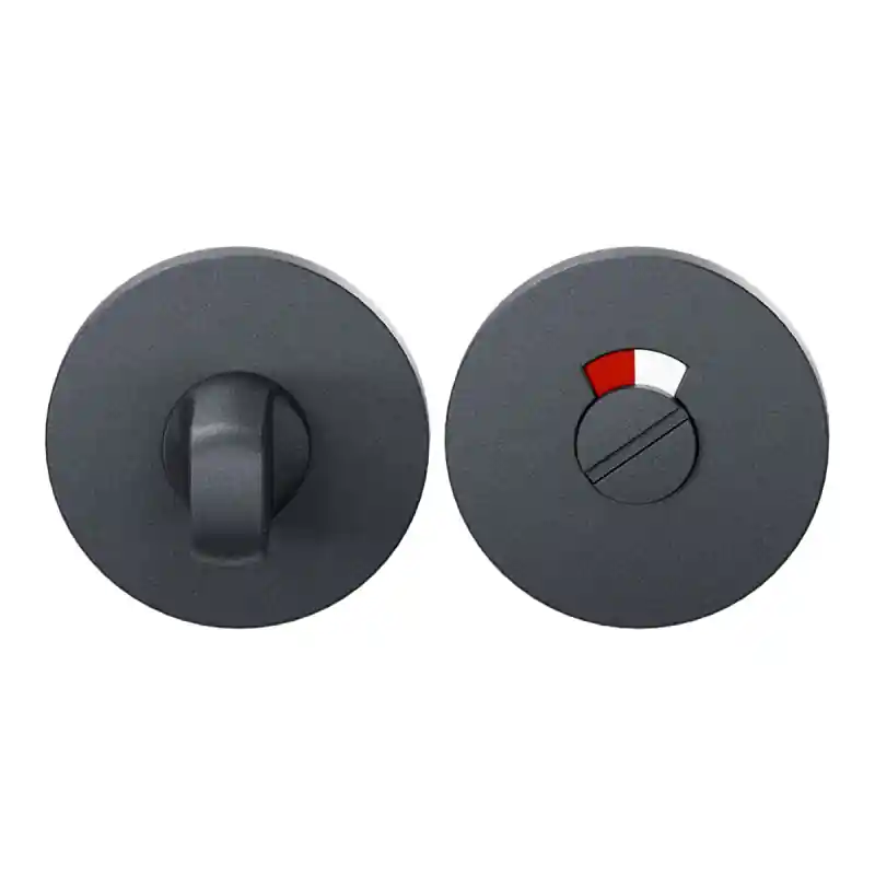 Betaalbaar Toiletgarnituur GPF199E 53x6mm stift 8mm Antraciet