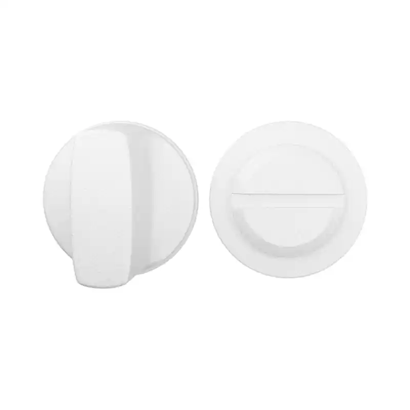 GPF1140.62 Minimalistische Toiletgarnituur 28x1,5mm stift 8mm Wit Laatste Versie