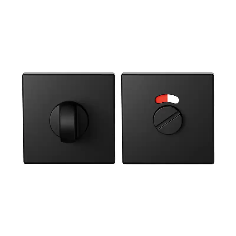 Finale Uitverkoop Toiletgarnituur 53x8mm stift 8 mm mat zwart egaal