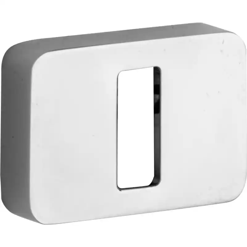Merkproduct M&T Sleutelrozet Minimal/Maximal rechthoekig, glans chroom, 47x33x12mm