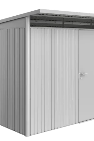Veilige Betaling Biohort Berging Avantgarde Enkele Deur Zilver 260 x 260 x 218 cm