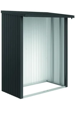 Biohort Achterwand voor WoodStock Donkergrijs Metallic Formaat 150 Gratis Retour