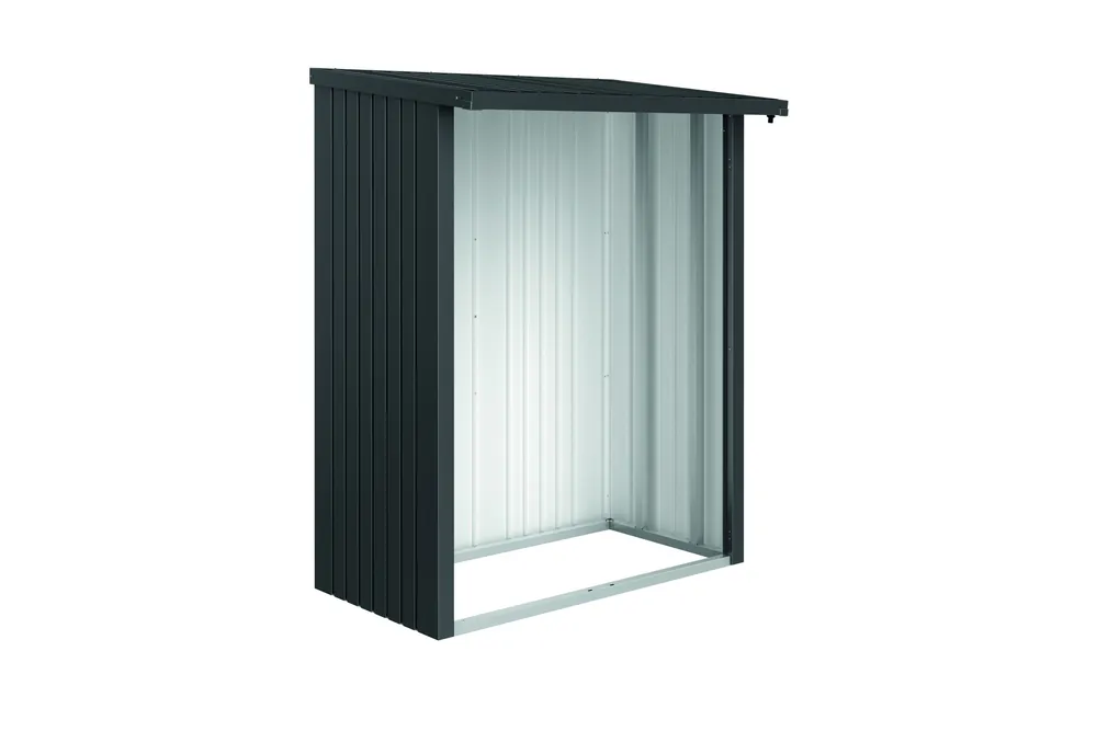Biohort Achterwand voor WoodStock Donkergrijs Metallic Formaat 150 Gratis Retour