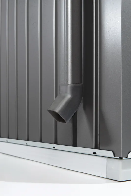 Biohort Regenpijpset AvantGarde Donkergrijs Metallic Exclusieve Aanbieding