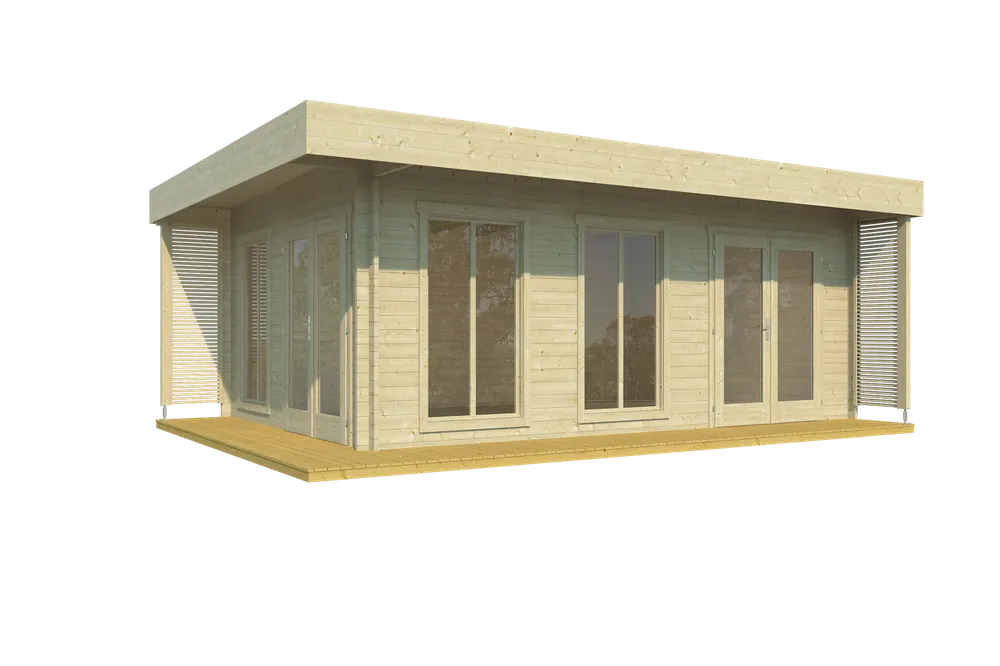 Blokhut Dominica 570 x 380 cm Snelle Levering