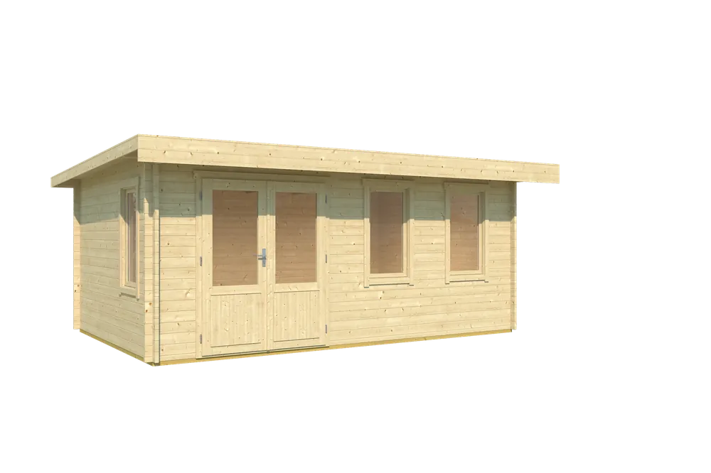 Veilige Betaling Blokhut Baruda 53 - 510 x 330 cm