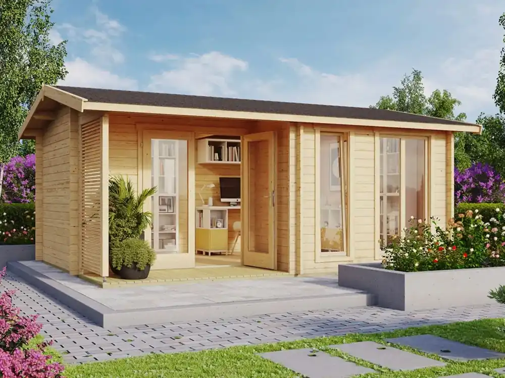 Tuinhuis Brighton 44 520 x 370 cm Express Levering