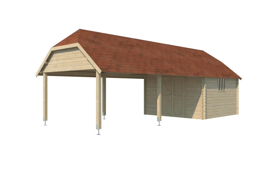 Woodlands Blokhut Oxford XXL 355 x 940 cm Bestel Nu