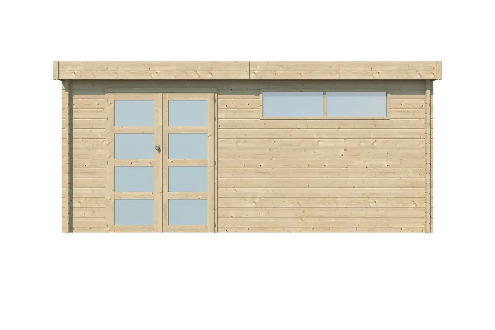 Woodlands Blokhut Modern met Dakisolatie 505 x 295 cm Koopje