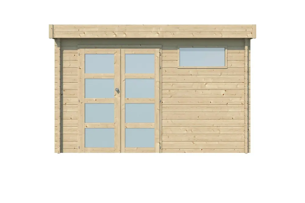 Woodlands Blokhut Modern 355 x 295 cm Shop Nu