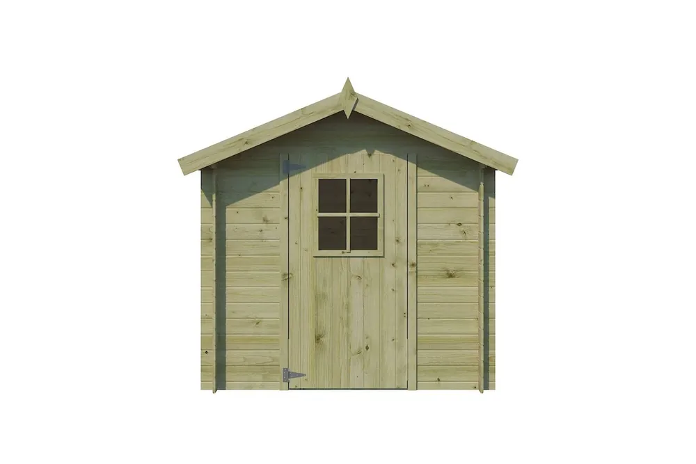 Weekendaanbieding Woodlands Blokhut Luzern Groen Geïmpregneerd 205 x 205 cm