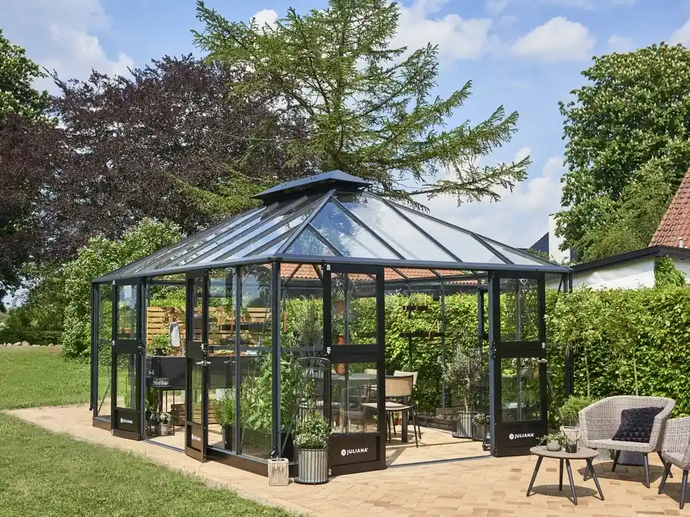 Exclusieve Aanbieding Royal Well Extra Zwarte Deur Oase 18,8 Grand Oase Antracietgrijs - 7 Secties