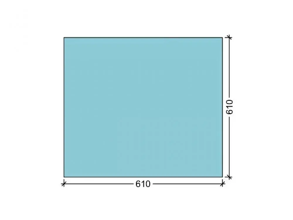 Royal Well Pasruit Qube 6L 61 x 61 cm Flitsaanbieding