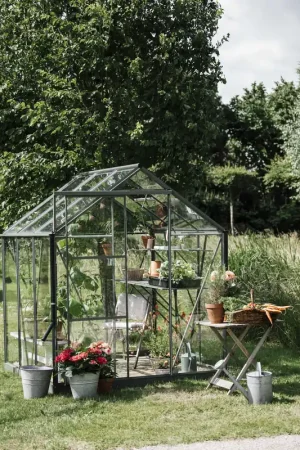 Fabrieksprijs Royal Well Tuinkas Kate I 192 x 192 cm Groengrijs