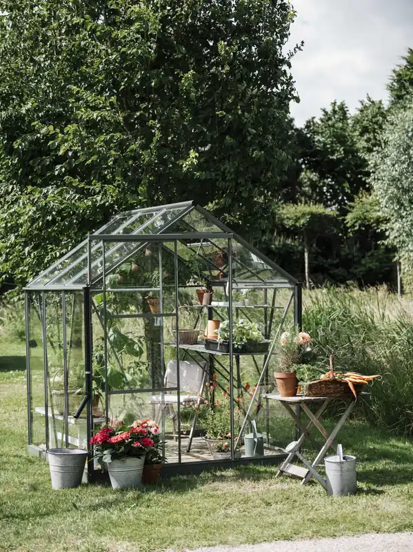 Fabrieksprijs Royal Well Tuinkas Kate I 192 x 192 cm Groengrijs