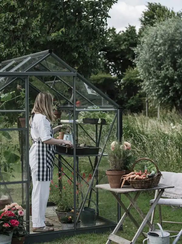 Royal Well Tuinkas Kate II 192 x 253 cm Groengrijs Beste Prijs