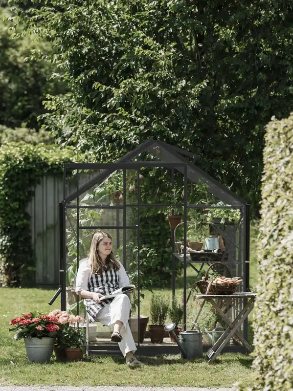 Alleen Vandaag Royal Well Tuinkas Kate III 192 x 314 cm Zwart