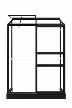 Aanbieding Royal Well Muurkas Emma I Zwart 132 x 69 cm