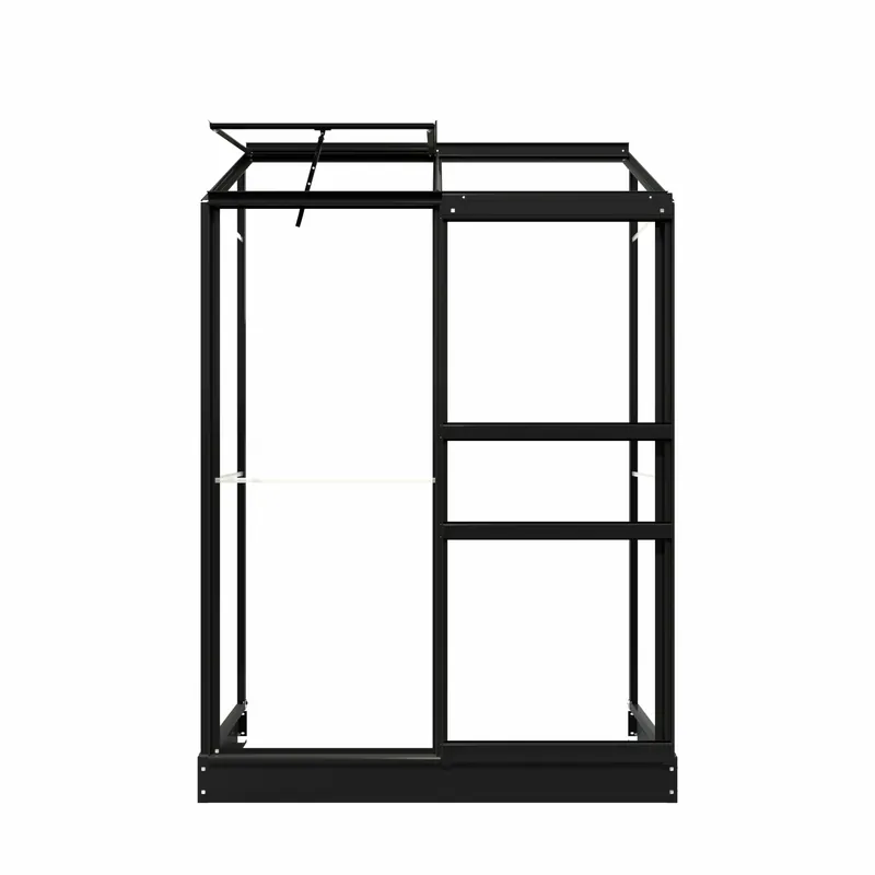 Aanbieding Royal Well Muurkas Emma I Zwart 132 x 69 cm