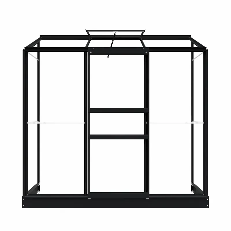 Beste Prijs Royal Well Muurkas Emma II 194 x 69 cm Zwart