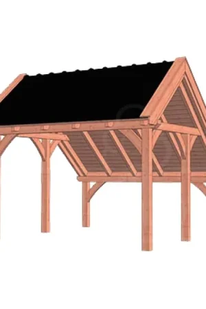 Bestseller Trendhout Douglas Kapschuur De Hoeve XL 415 x 440 cm