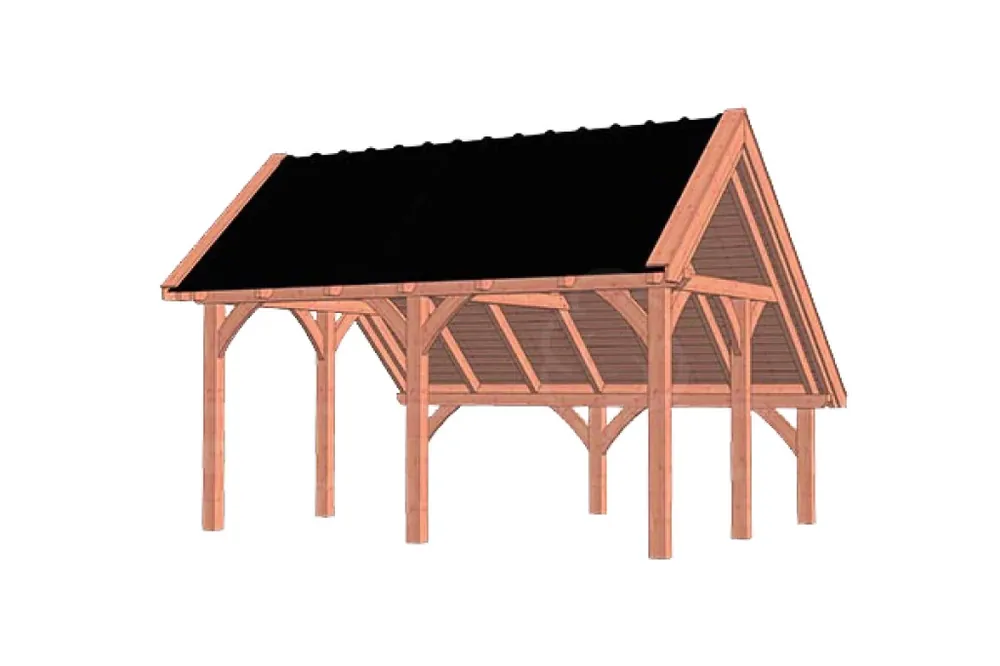Exclusieve Aanbieding Trendhout Douglas Kapschuur De Hoeve XL 530 x 440 cm