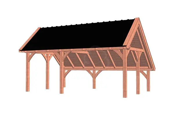 Trendhout Douglas Kapschuur De Hoeve XL 650 x 440 cm Hete Deal