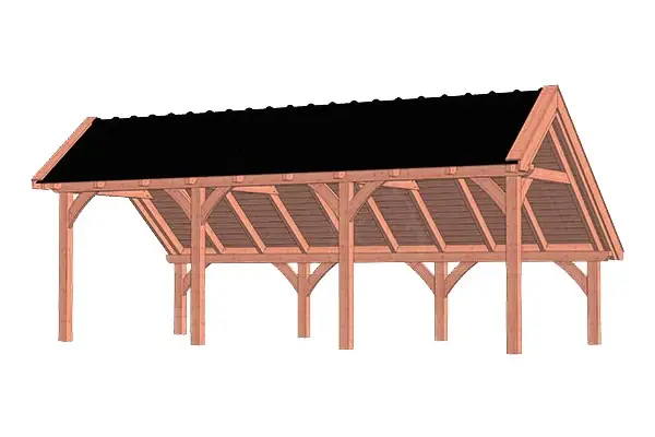 Trendhout Douglas Kapschuur De Hoeve XL 765 x 380 cm Korting