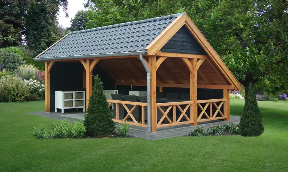 Koop Online Trendhout Kapschuur De Hoeve XL 990 x 440 cm