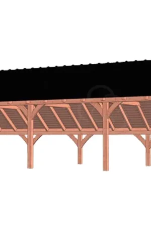 Beperkte Voorraad Trendhout Douglas Kapschuur De Hoeve XL 1110 x 440 cm